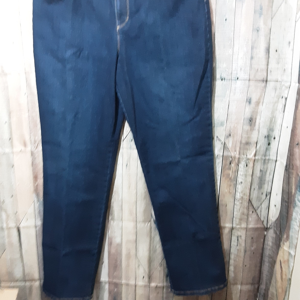 Gloria Vanderbilt Dark Blue Boyfriend Jeans